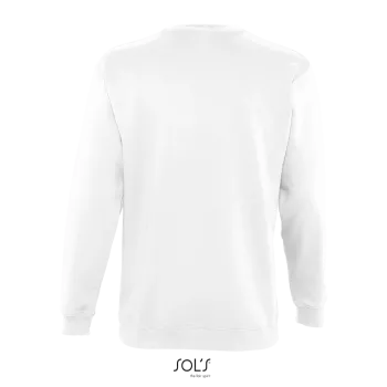 Φωτογραφία από πίσω από New Supreme Λευκό 4XL - Unisex φούτερ σε χρώμα White