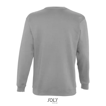 Φωτογραφία από πίσω από New Supreme 4-5XL - Unisex φούτερ σε χρώμα Grey Melange