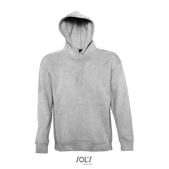 Φωτογραφία από μπροστά από Slam - Unisex φούτερ με κουκούλα σε χρώμα Grey Melange