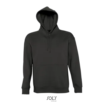 Φωτογραφία από μπροστά από Slam - Unisex φούτερ με κουκούλα σε χρώμα Dark Grey