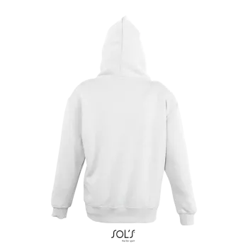 Φωτογραφία από πίσω από Slam Kids Λευκό - Παιδικό φούτερ με κουκούλα σε χρώμα White