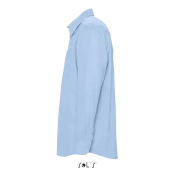 Φωτογραφία προφίλ από Boston - Ανδρικό μακρυμάνικο πουκάμισο oxford σε χρώμα Sky Blue