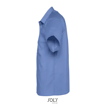 Φωτογραφία προφίλ από Bristol - Ανδρικό κοντομάνικο πουκάμισο σε χρώμα Medium Blue