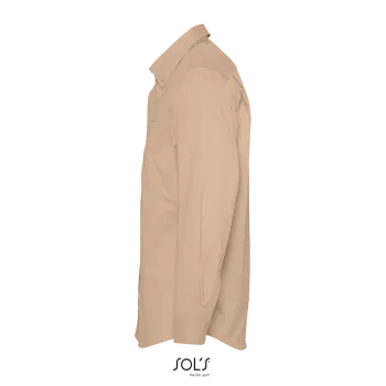 Φωτογραφία προφίλ από Bel-air - Ανδρικό μακρυμάνικο twill πουκάμισο σε χρώμα Beige