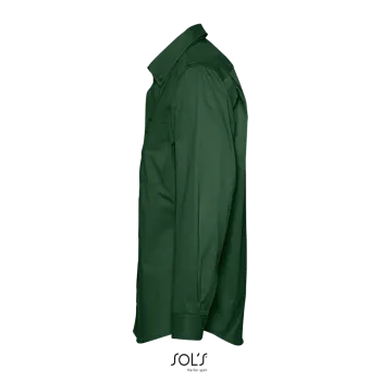 Φωτογραφία προφίλ από Bel-air - Ανδρικό μακρυμάνικο twill πουκάμισο σε χρώμα Bottle Green