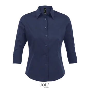 Φωτογραφία από μπροστά από Effect - Γυναικείο πουκάμισο σε χρώμα Dark Blue