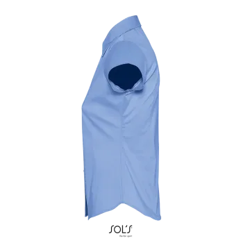 Φωτογραφία προφίλ από Excess - Γυναικείο κοντομάνικο πουκάμισο σε χρώμα Bright Sky