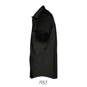 Φωτογραφία προφίλ από Broadway - Ανδρικό κοντομάνικο πουκάμισο σε χρώμα Black