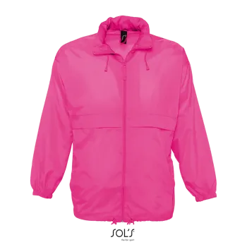 Φωτογραφία από μπροστά από Surf - Unisex αντιανεμικό σε χρώμα Neon Pink