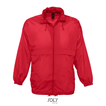 Φωτογραφία από μπροστά από Surf - Unisex αντιανεμικό σε χρώμα Red