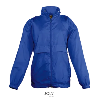 Φωτογραφία από μπροστά από Surf Kids - Παιδικό αντιανεμικό σε χρώμα Royal Blue