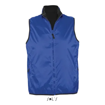 Φωτογραφία από μπροστά από Winner - Unisex γιλέκο 2 όψεων σε χρώμα Royal Blue