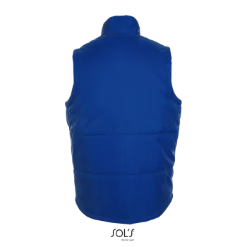 Φωτογραφία από πίσω από Warm 3-5XL - Unisex γιλέκο σε χρώμα Royal Blue