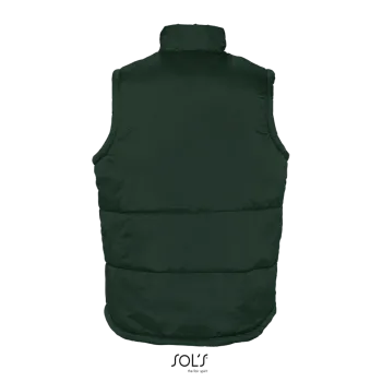 Φωτογραφία από πίσω από Warm 3-5XL - Unisex γιλέκο σε χρώμα Forest Green
