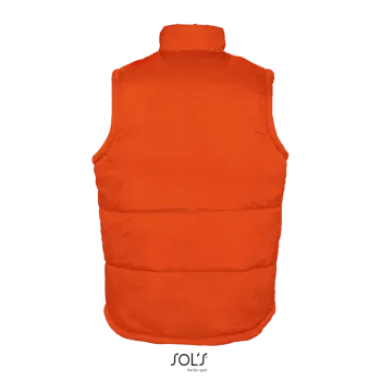 Φωτογραφία από πίσω από Warm 3-5XL - Unisex γιλέκο σε χρώμα Orange