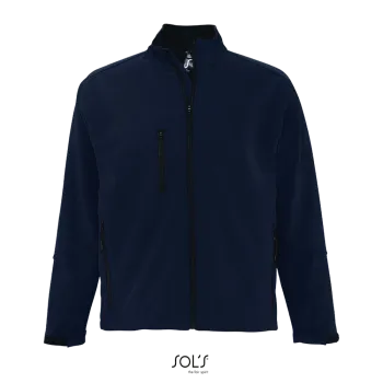 Φωτογραφία από μπροστά από Relax 4XL - Ανδρικό softshell σε χρώμα Abyss Blue