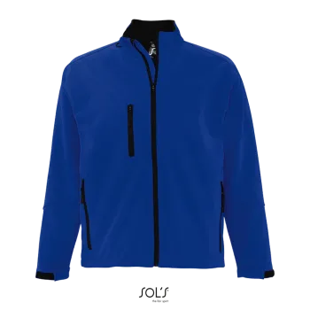 Φωτογραφία από μπροστά από Relax 4XL - Ανδρικό softshell σε χρώμα Royal Blue