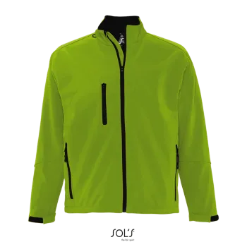 Φωτογραφία από μπροστά από Relax 4XL - Ανδρικό softshell σε χρώμα Absinthe Green