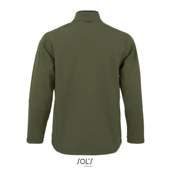 Φωτογραφία από πίσω από Relax 4XL - Ανδρικό softshell σε χρώμα Army