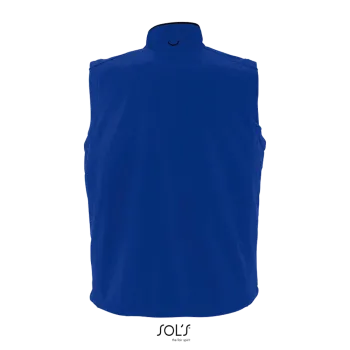 Φωτογραφία από πίσω από Rallye Men 3XL - Ανδρικό softshell γιλέκο σε χρώμα Royal Blue