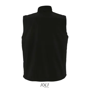 Φωτογραφία από πίσω από Rallye Men 3XL - Ανδρικό softshell γιλέκο σε χρώμα Black