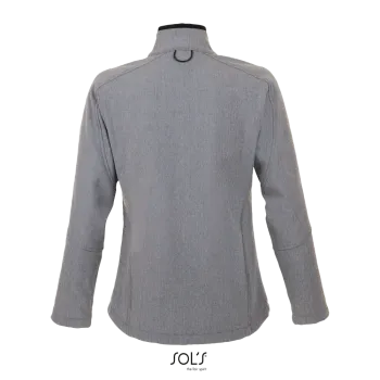 Φωτογραφία από πίσω από Roxy - Γυναικείο μπουφάν softshell σε χρώμα Grey Melange