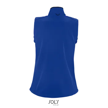 Φωτογραφία από πίσω από Rallye Women - Γυναικείο softshell γιλέκο σε χρώμα Royal Blue