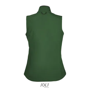 Φωτογραφία από πίσω από Rallye Women - Γυναικείο softshell γιλέκο σε χρώμα Bottle Green