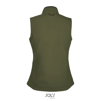 Φωτογραφία από πίσω από Rallye Women - Γυναικείο softshell γιλέκο σε χρώμα Army