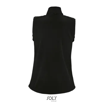 Φωτογραφία από πίσω από Rallye Women - Γυναικείο softshell γιλέκο σε χρώμα Black