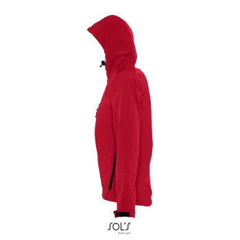 Φωτογραφία προφίλ από Replay Women - Γυναικείο softshell με κουκούλα σε χρώμα Pepper Red