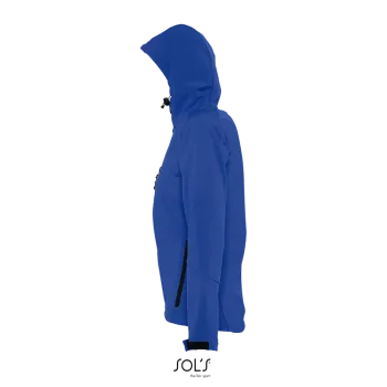 Φωτογραφία προφίλ από Replay Women - Γυναικείο softshell με κουκούλα σε χρώμα Royal Blue