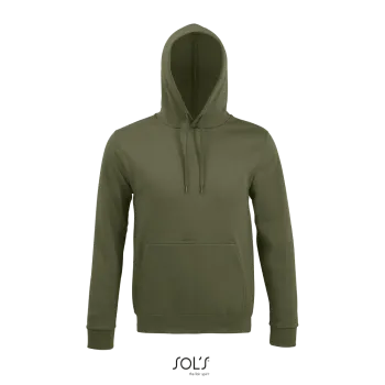 Φωτογραφία από μπροστά από Snake 4XL - Unisex φούτερ με κουκούλα σε χρώμα Army