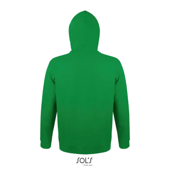 Φωτογραφία από πίσω από Snake 3XL - Unisex φούτερ με κουκούλα σε χρώμα Kelly Green