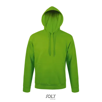 Φωτογραφία από μπροστά από Snake 3XL - Unisex φούτερ με κουκούλα σε χρώμα Lime