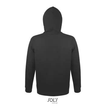 Φωτογραφία από πίσω από Snake 4XL - Unisex φούτερ με κουκούλα σε χρώμα Dark Grey