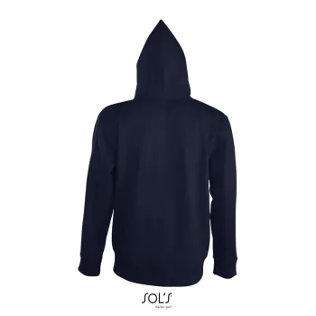 Φωτογραφία από πίσω από Seven Men 3XL - Ανδρική ζακέτα με κουκούλα σε χρώμα French Navy