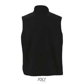 Φωτογραφία από πίσω από Norway 4-5XL - Unisex γιλέκο fleece σε χρώμα Black