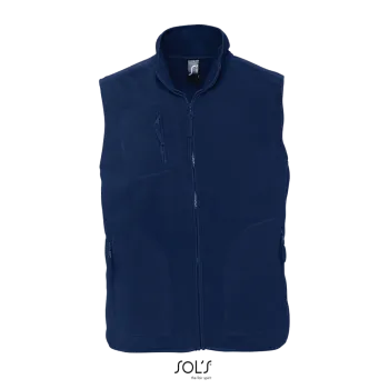 Φωτογραφία από μπροστά από Norway 4-5XL - Unisex γιλέκο fleece σε χρώμα Navy
