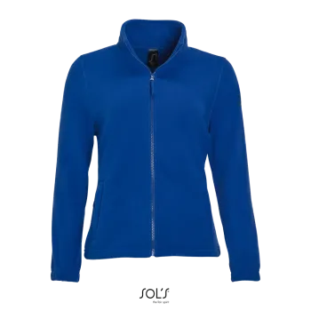 Φωτογραφία από μπροστά από North Women - Γυναικεία ζακέτα fleece σε χρώμα Royal Blue