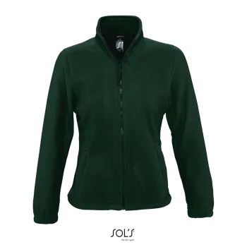 Φωτογραφία από μπροστά από North Women - Γυναικεία ζακέτα fleece σε χρώμα Fir Green