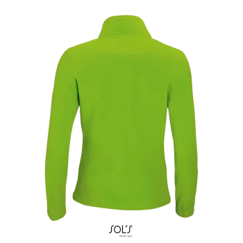 Φωτογραφία από πίσω από North Women - Γυναικεία ζακέτα fleece σε χρώμα Lime