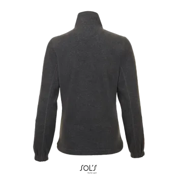 Φωτογραφία από πίσω από North Women - Γυναικεία ζακέτα fleece σε χρώμα Grey Melange