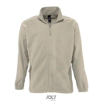 Φωτογραφία από μπροστά από North 4-5XL - Ανδρική ζακέτα fleece σε χρώμα Rope