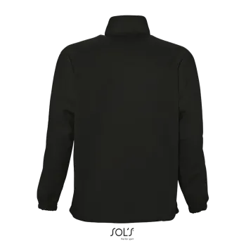 Φωτογραφία από πίσω από Ness 4-5XL - Unisex fleece μπλούζα σε χρώμα Black