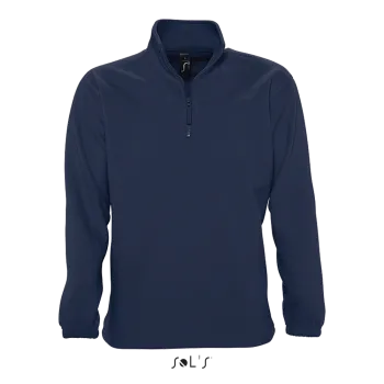 Φωτογραφία από μπροστά από Ness 4-5XL - Unisex fleece μπλούζα σε χρώμα Navy