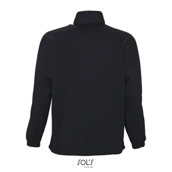 Φωτογραφία από πίσω από Ness 3XL - Unisex fleece μπλούζα σε χρώμα Charcoal Grey