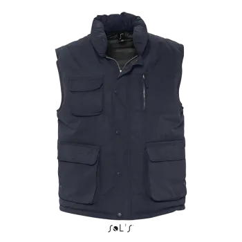 Φωτογραφία από μπροστά από Viper 3-5XL - Unisex γιλέκο σε χρώμα Navy