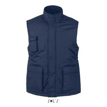 Φωτογραφία από μπροστά από Wells 4XL - Unisex γιλέκο ripstop σε χρώμα Navy