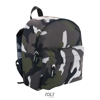 Φωτογραφία από μπροστά από Rider Camo Kids - Παιδικό σακίδιο πλάτης παραλλαγής σε χρώμα Camo